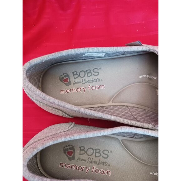 Bobs by Skechers Womens Gray Color gray Size 7.5 - Picture 3 of 13